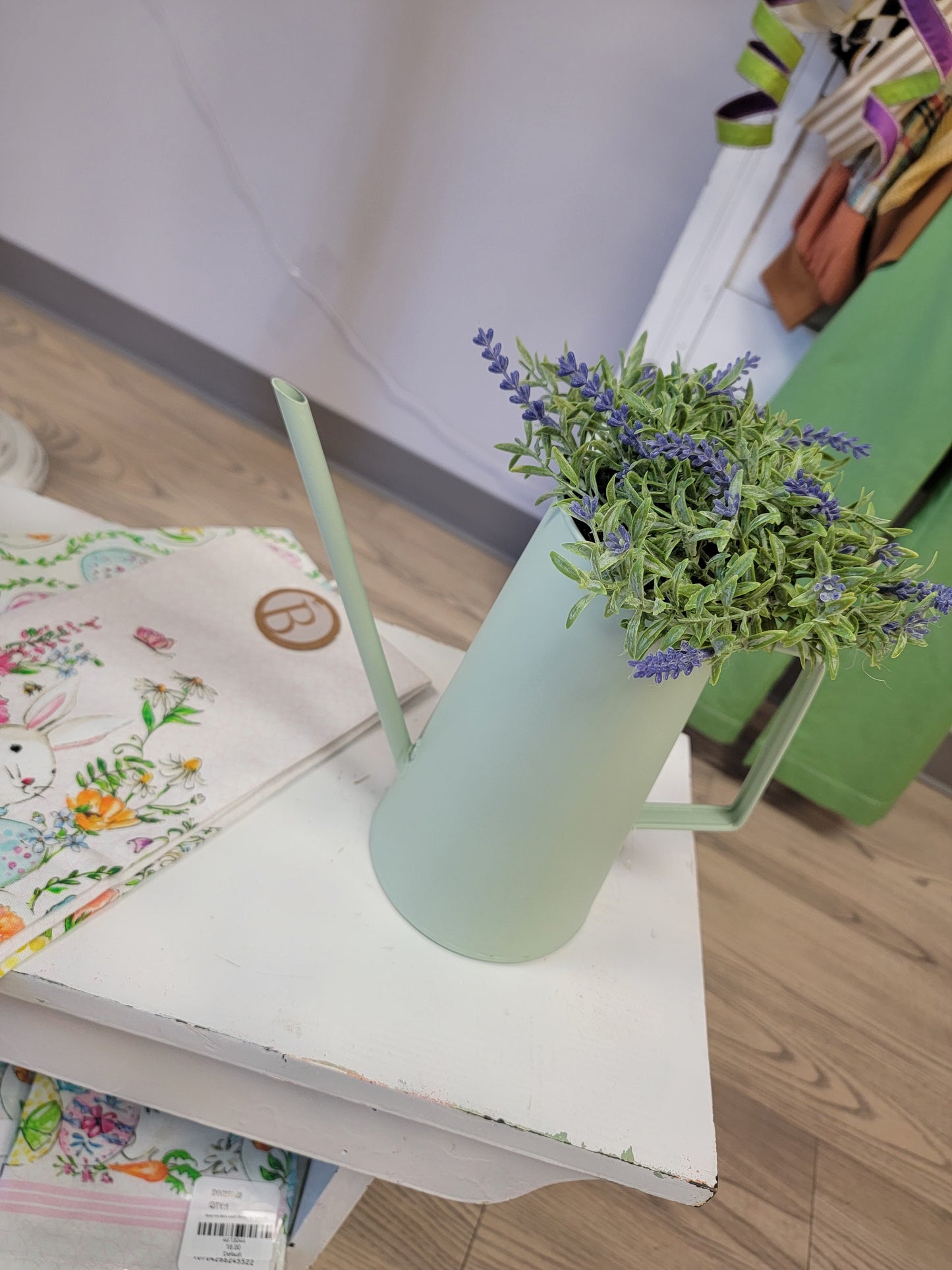 Sage Metal Watering Can