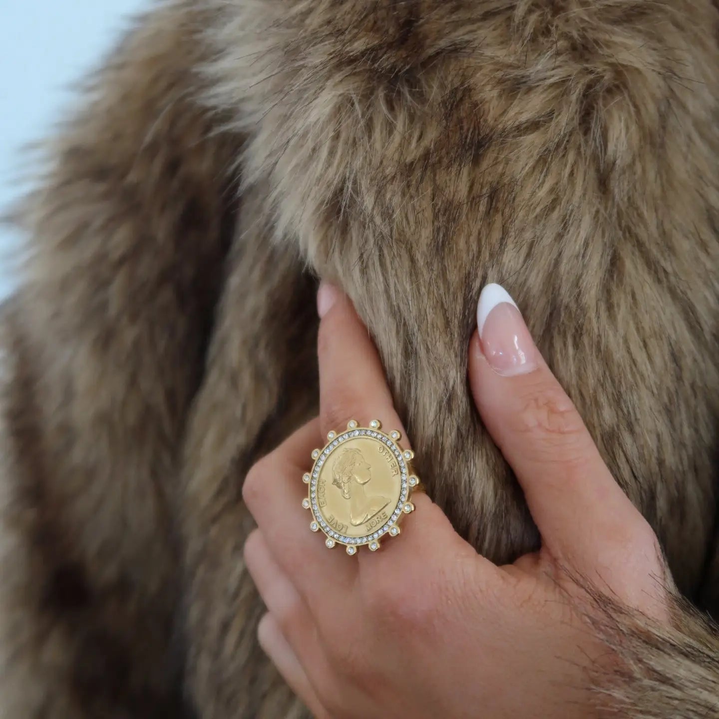 Bling Coin Ring