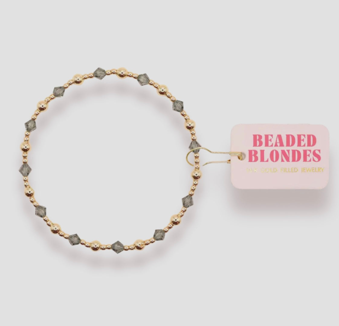 Ash Gray June Bracelet