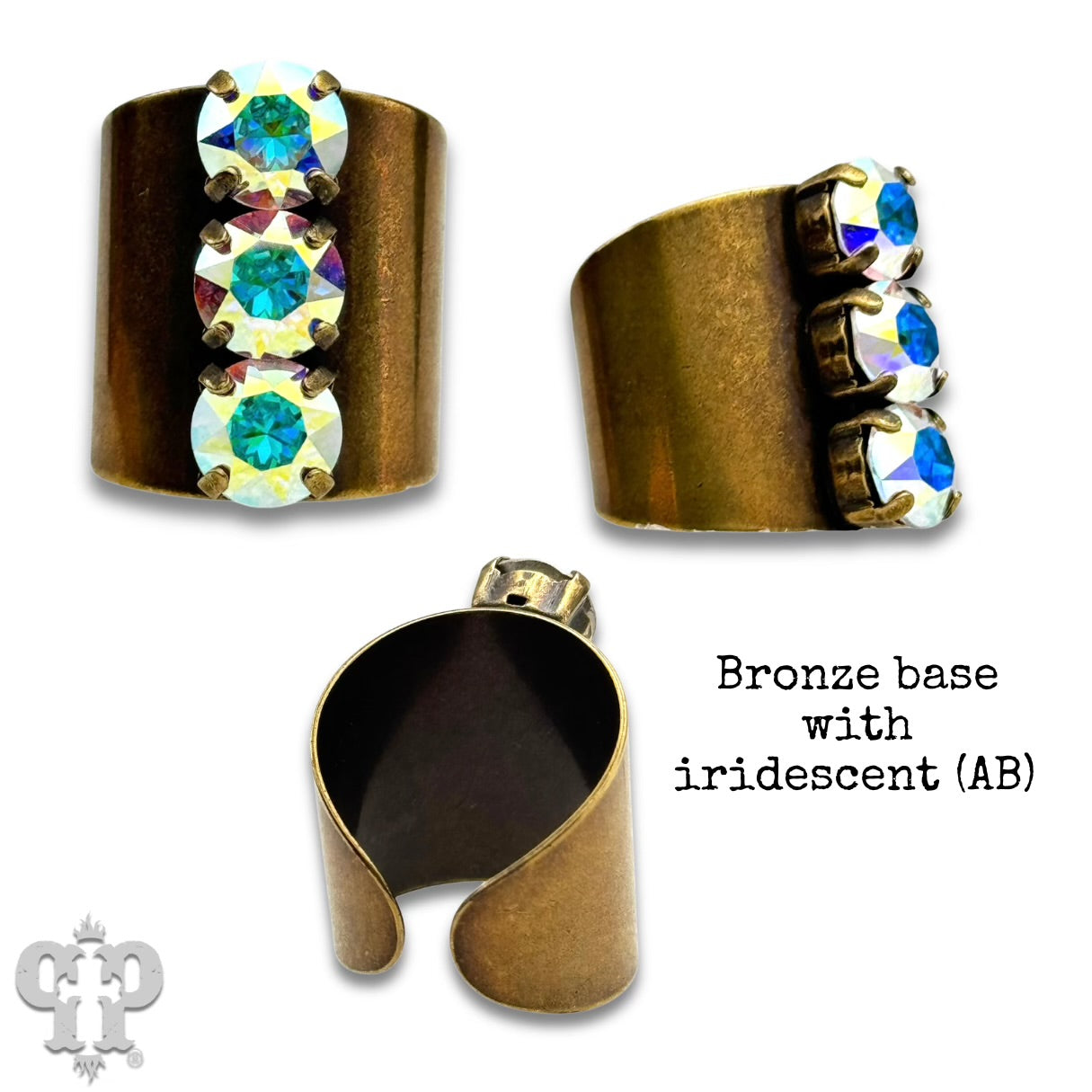Bronze Adjustable Statement Ring