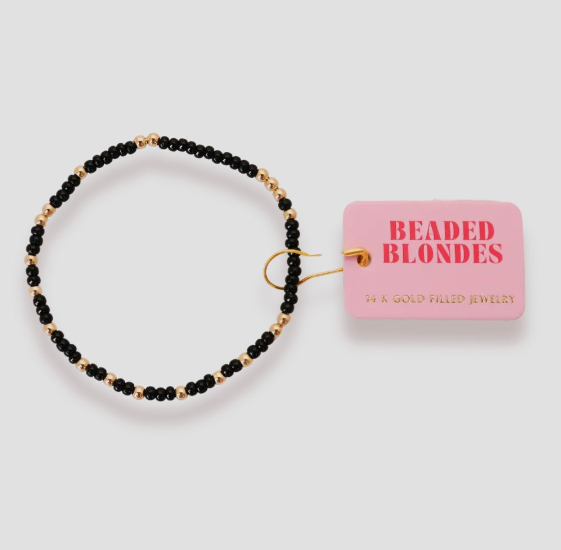 Black Sprinkle Bracelet