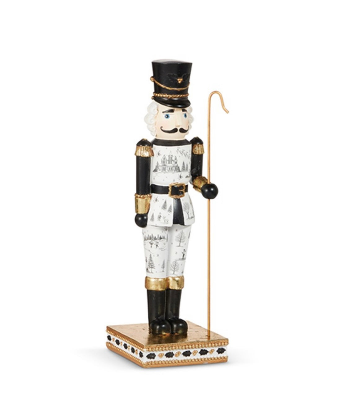 Black Toile Nutcracker