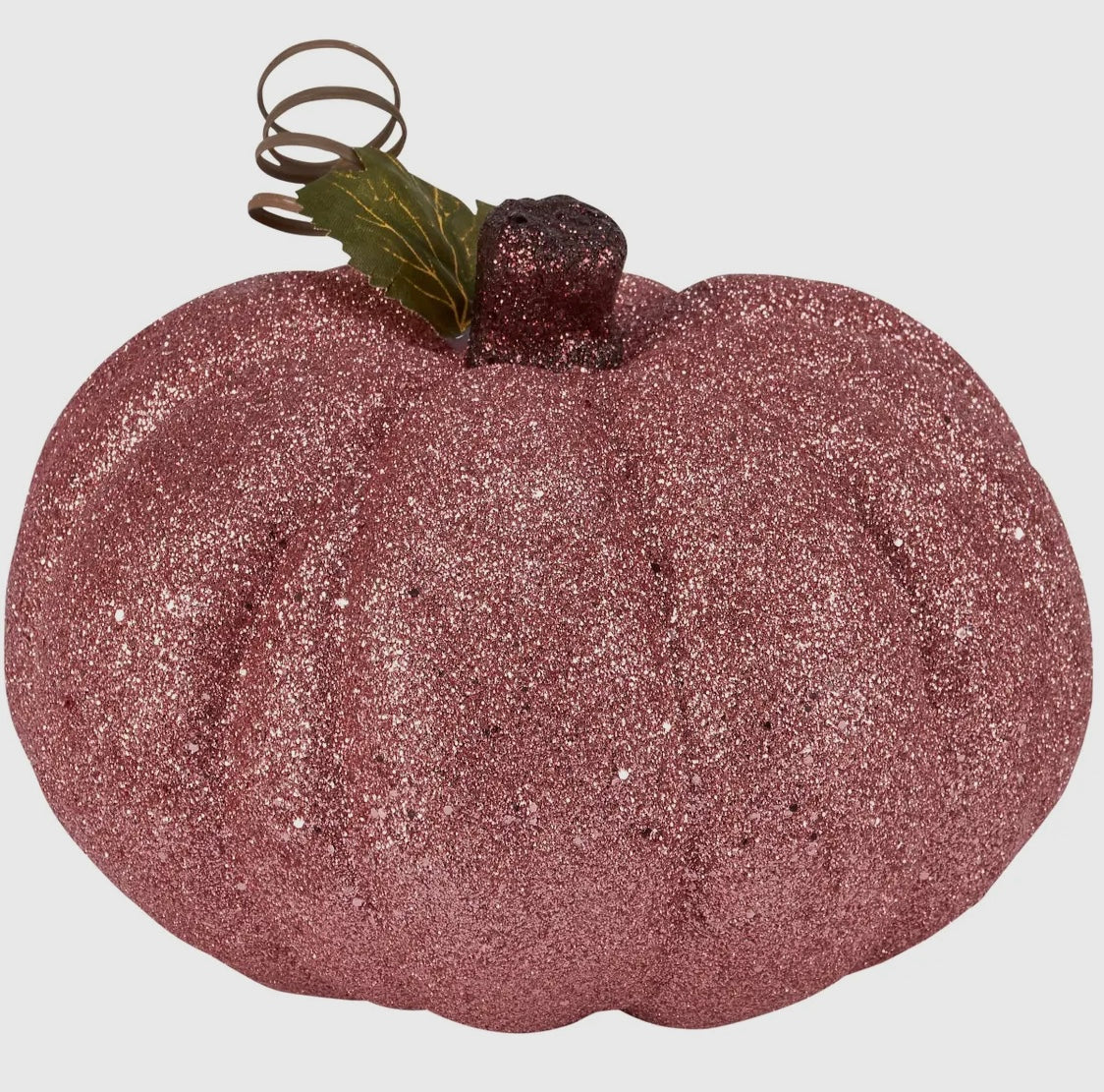 Pink Glitter Pumpkin