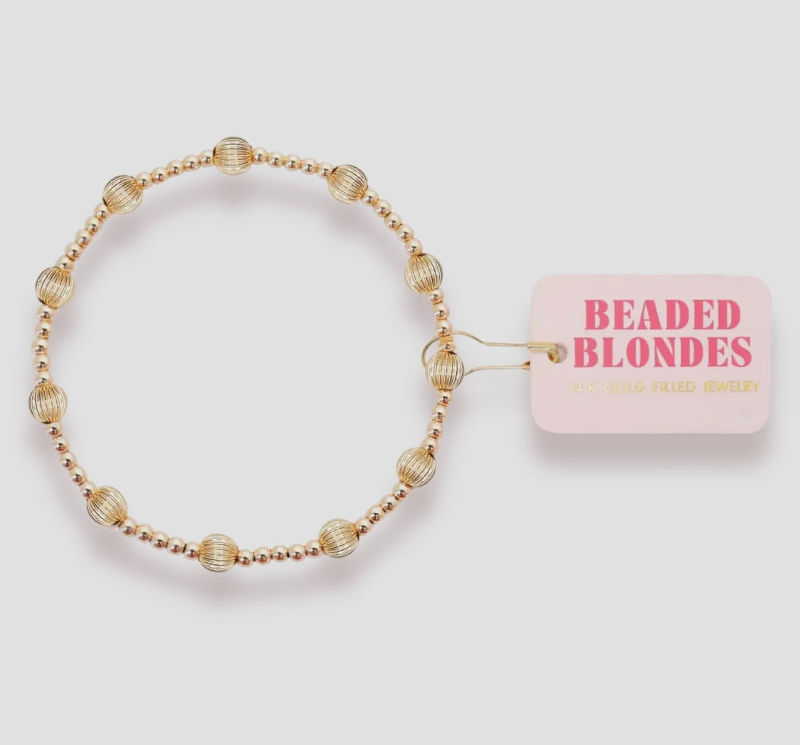 Lively Fluted Bracelet