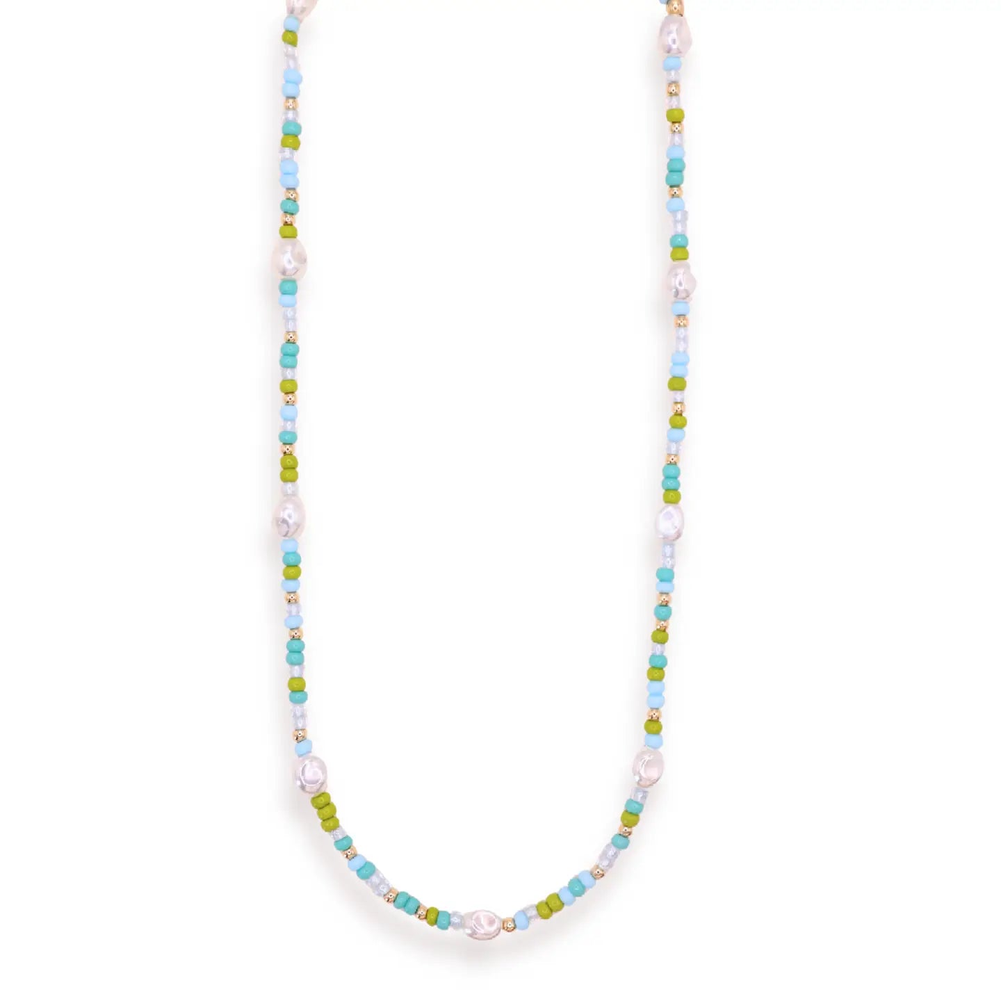 Capri Sprinkle Pearl Necklace