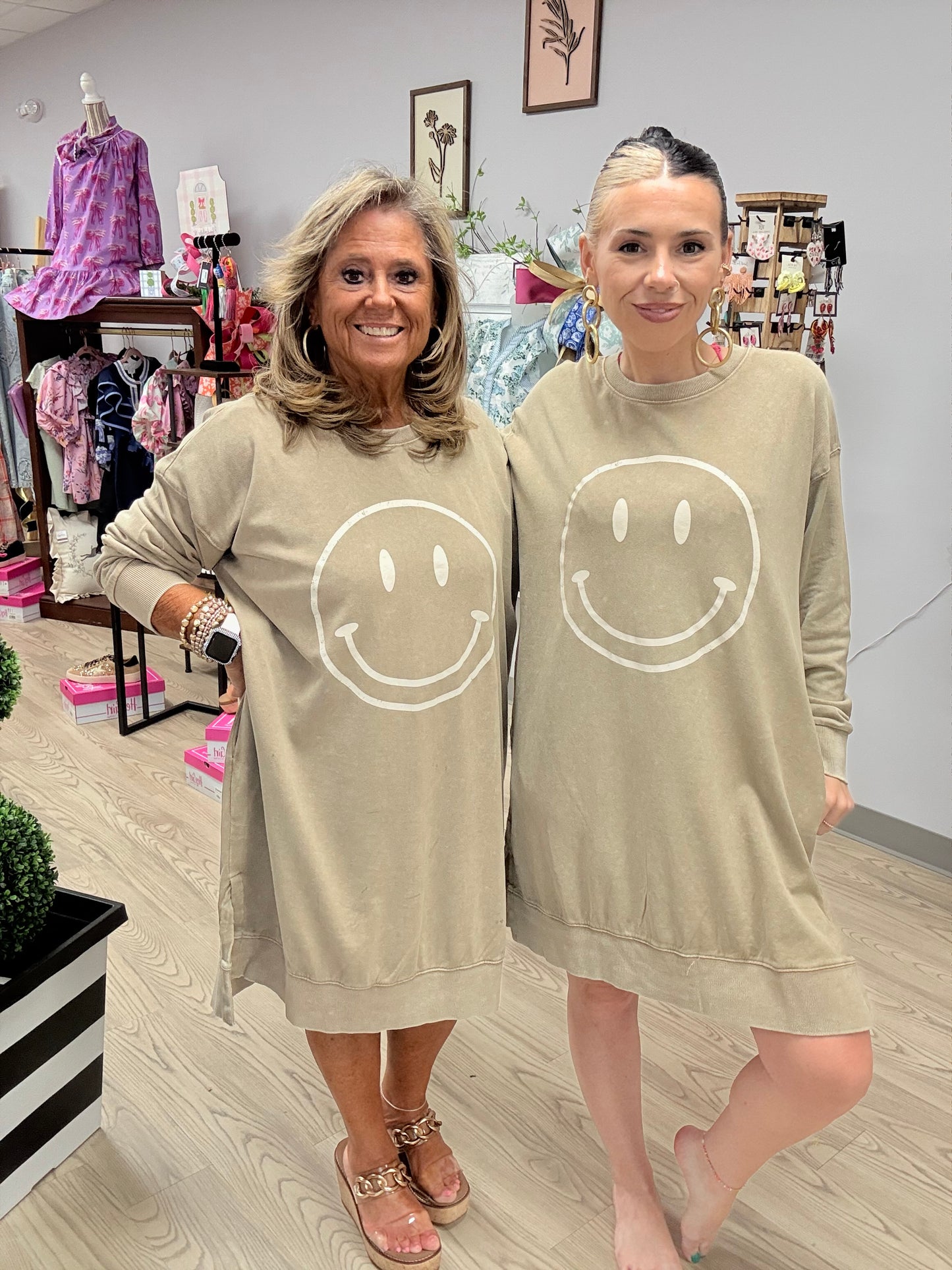 Stylin’ & Smilin’ Tee Dress