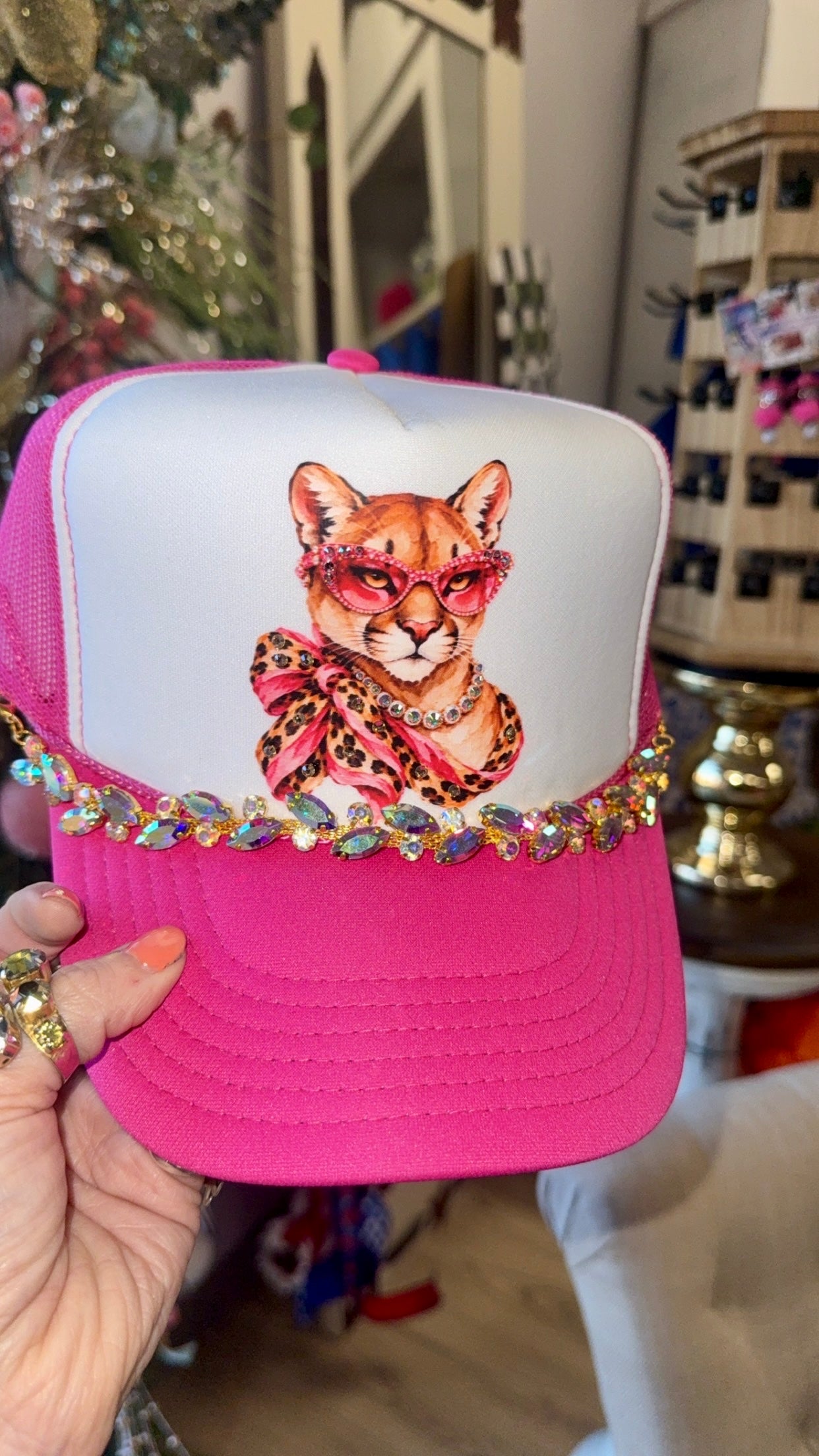 Blingy Sassy Puma Hat