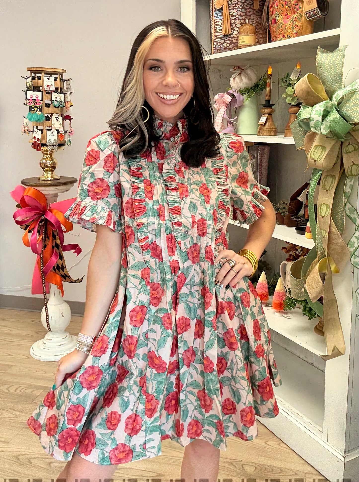 Vintage Rose Dress