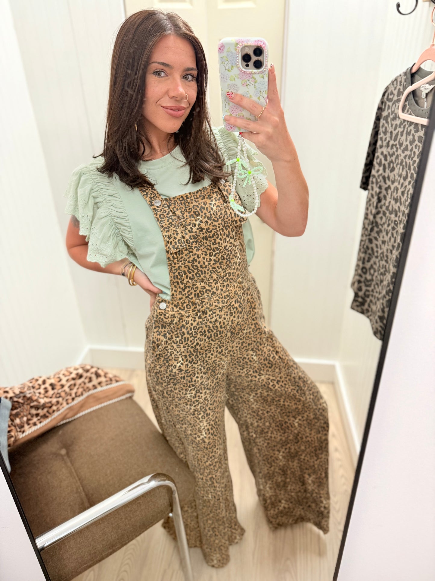 Unleashed Cuteness Cheetah Overalls