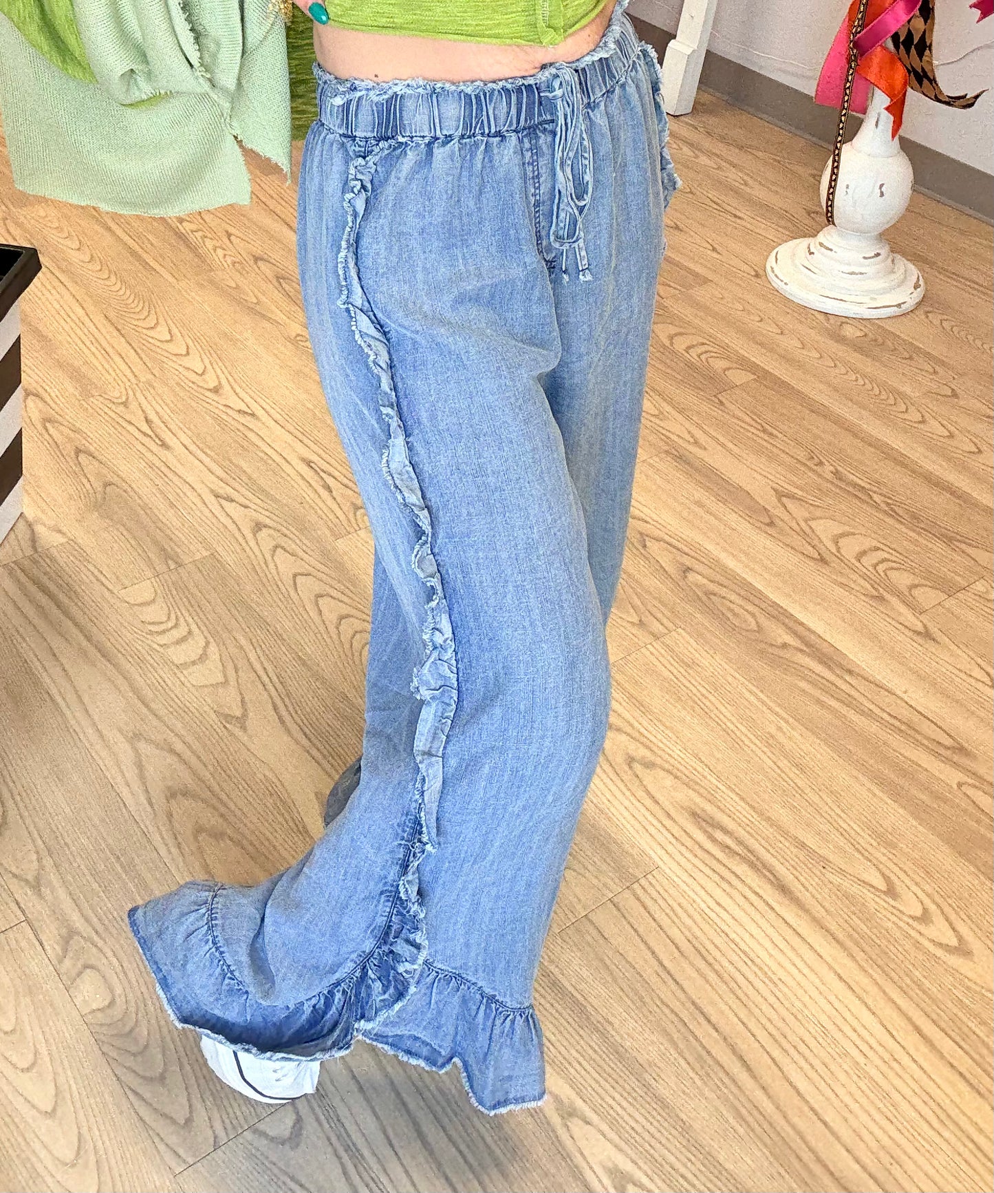 Comfy Ruffle Pants