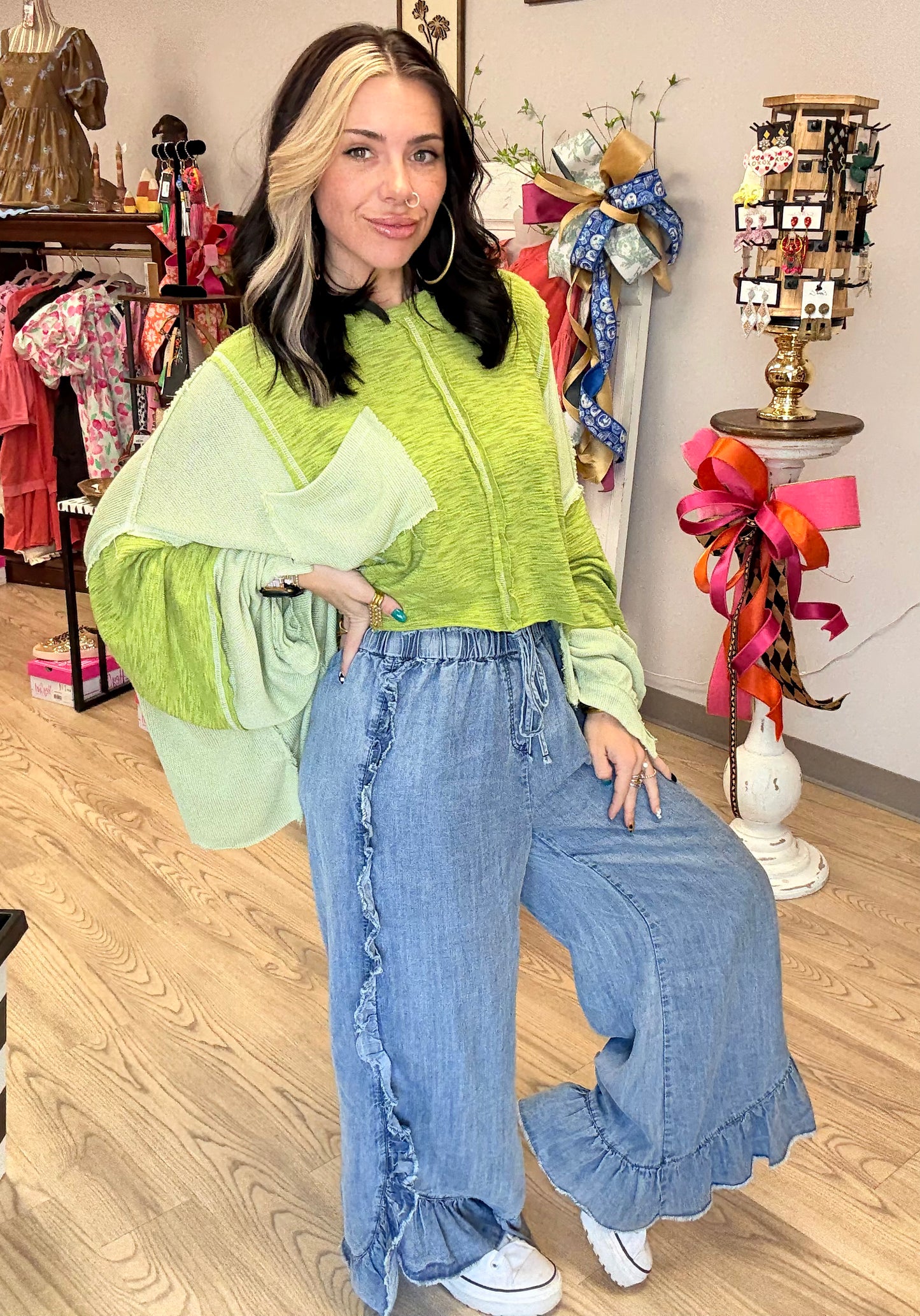 Comfy Ruffle Pants