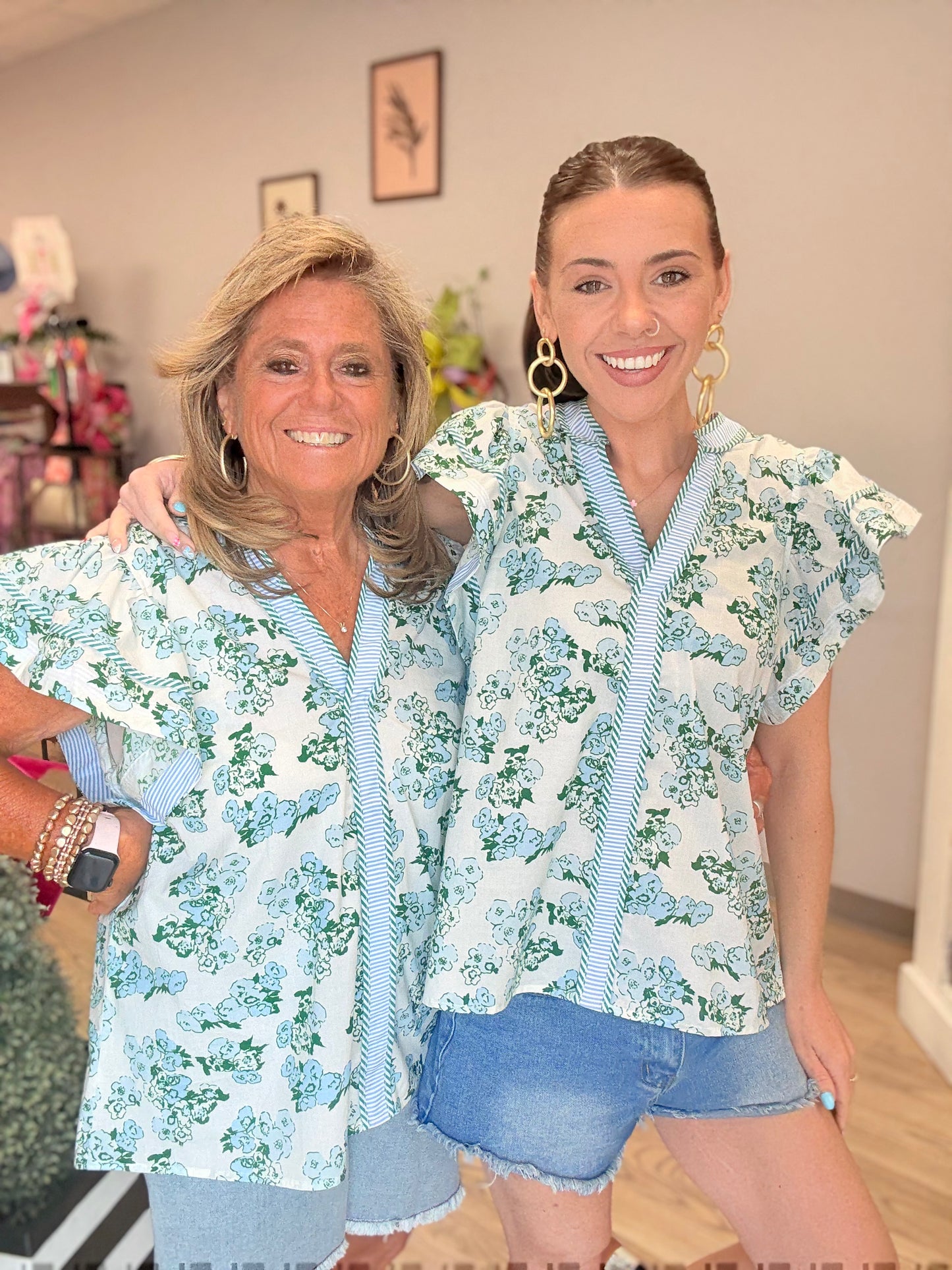 Beautiful & Blooming Top