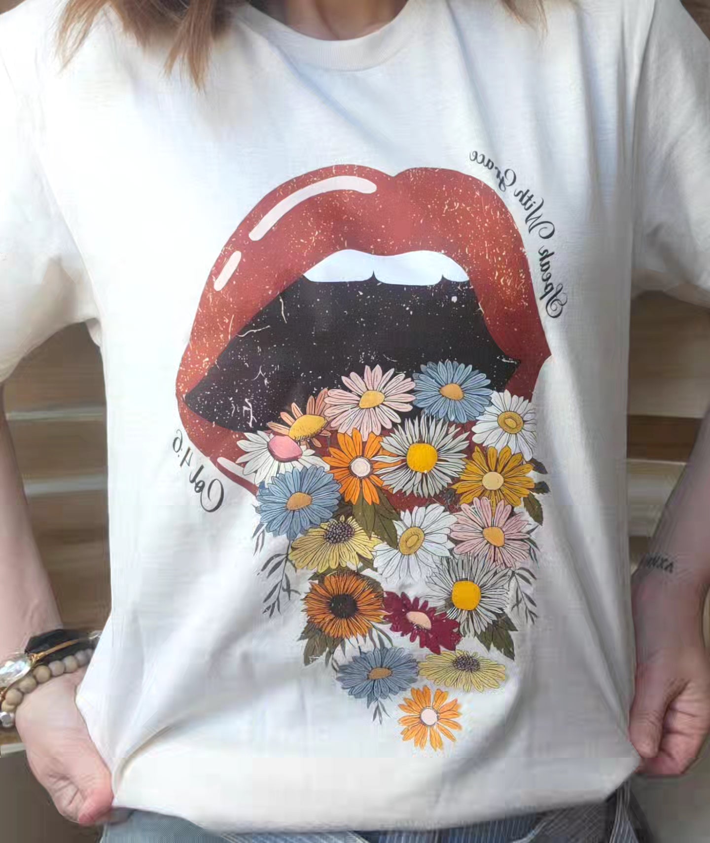 Speak With Grace Tee