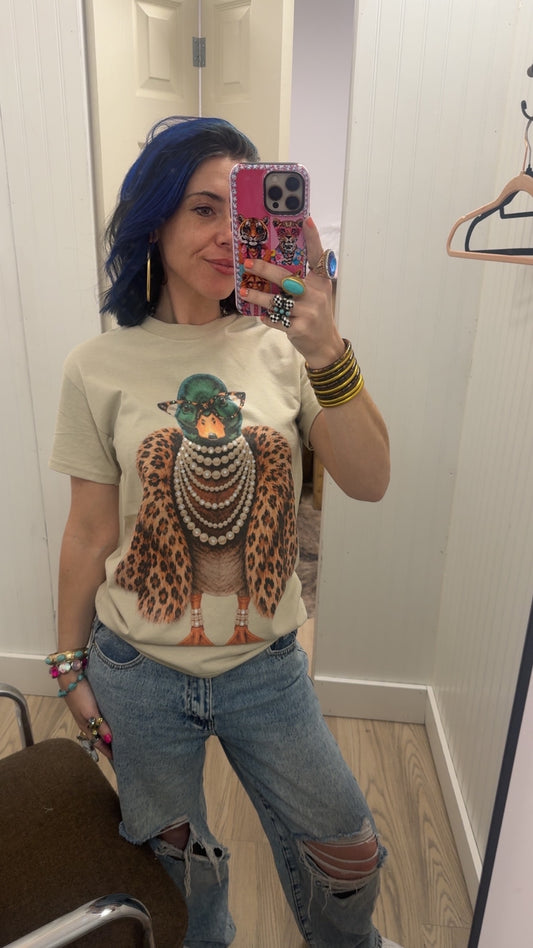 Blingy & Boujee Duck Tee