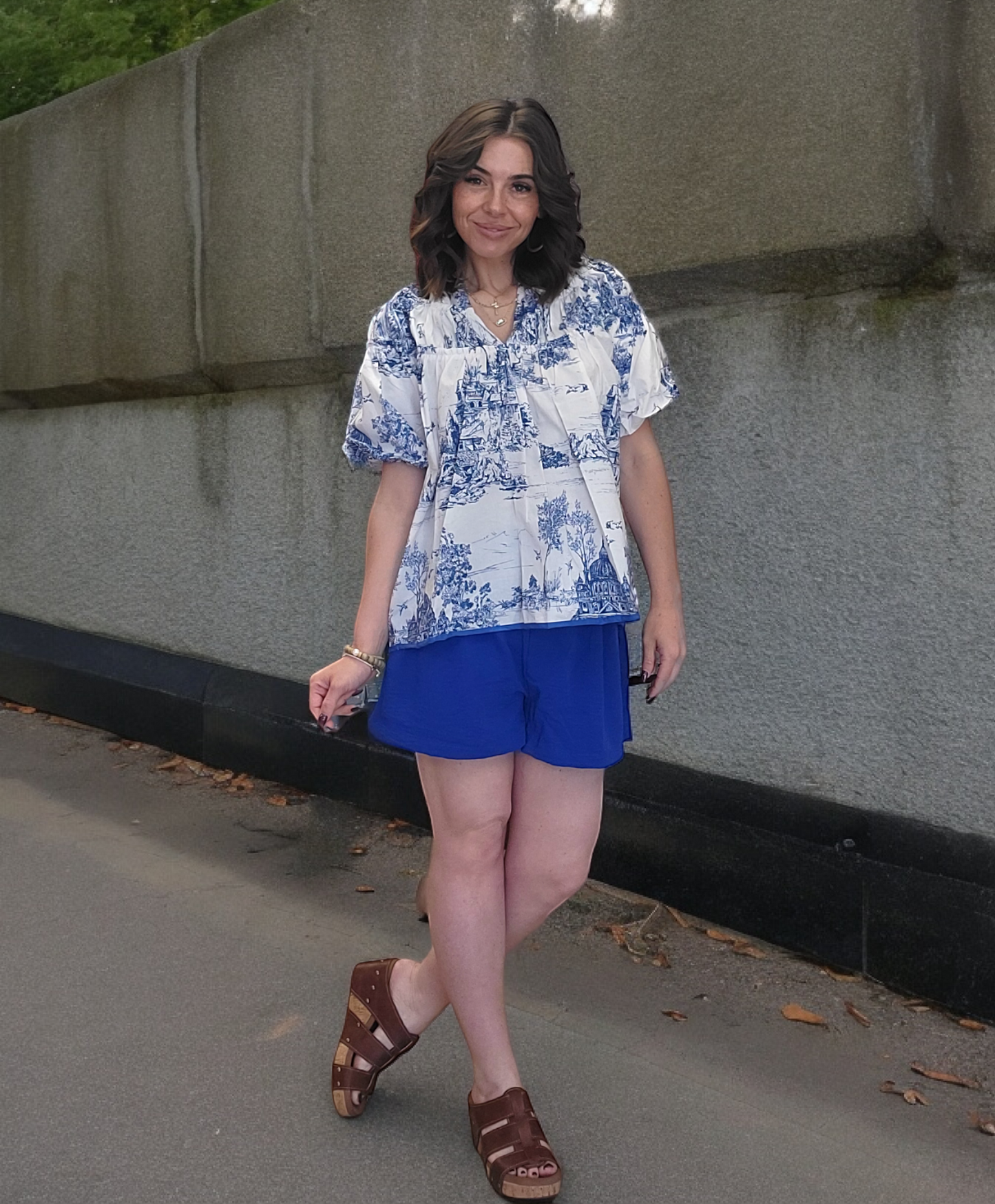 Sapphire Blue Shorts