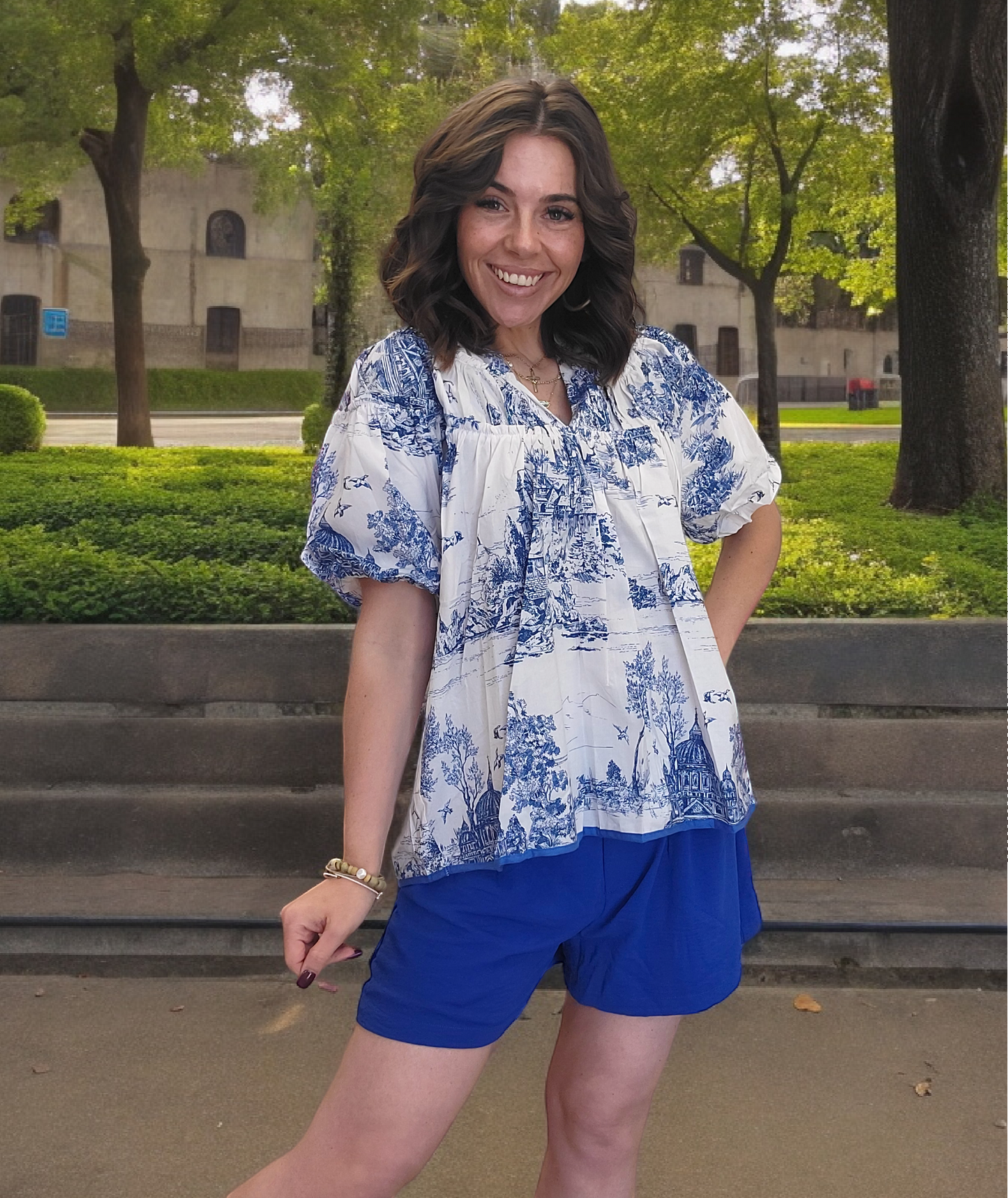 Sapphire Blue Shorts