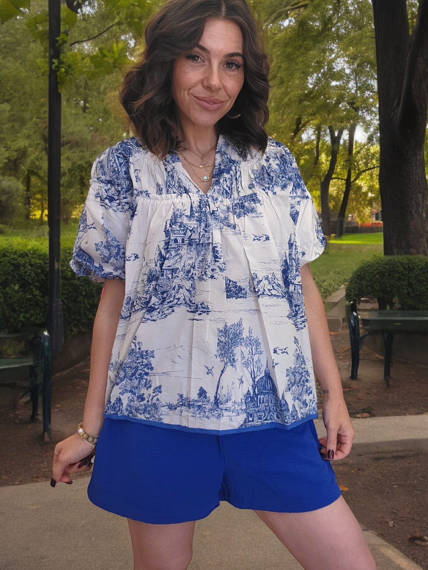 Sapphire Blue Shorts