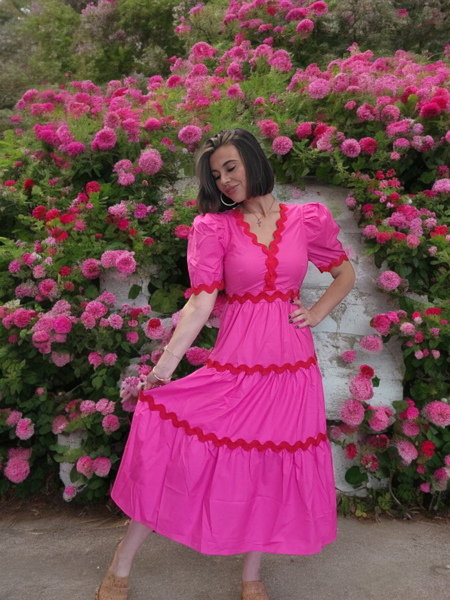 Strawberry Maxi Dress