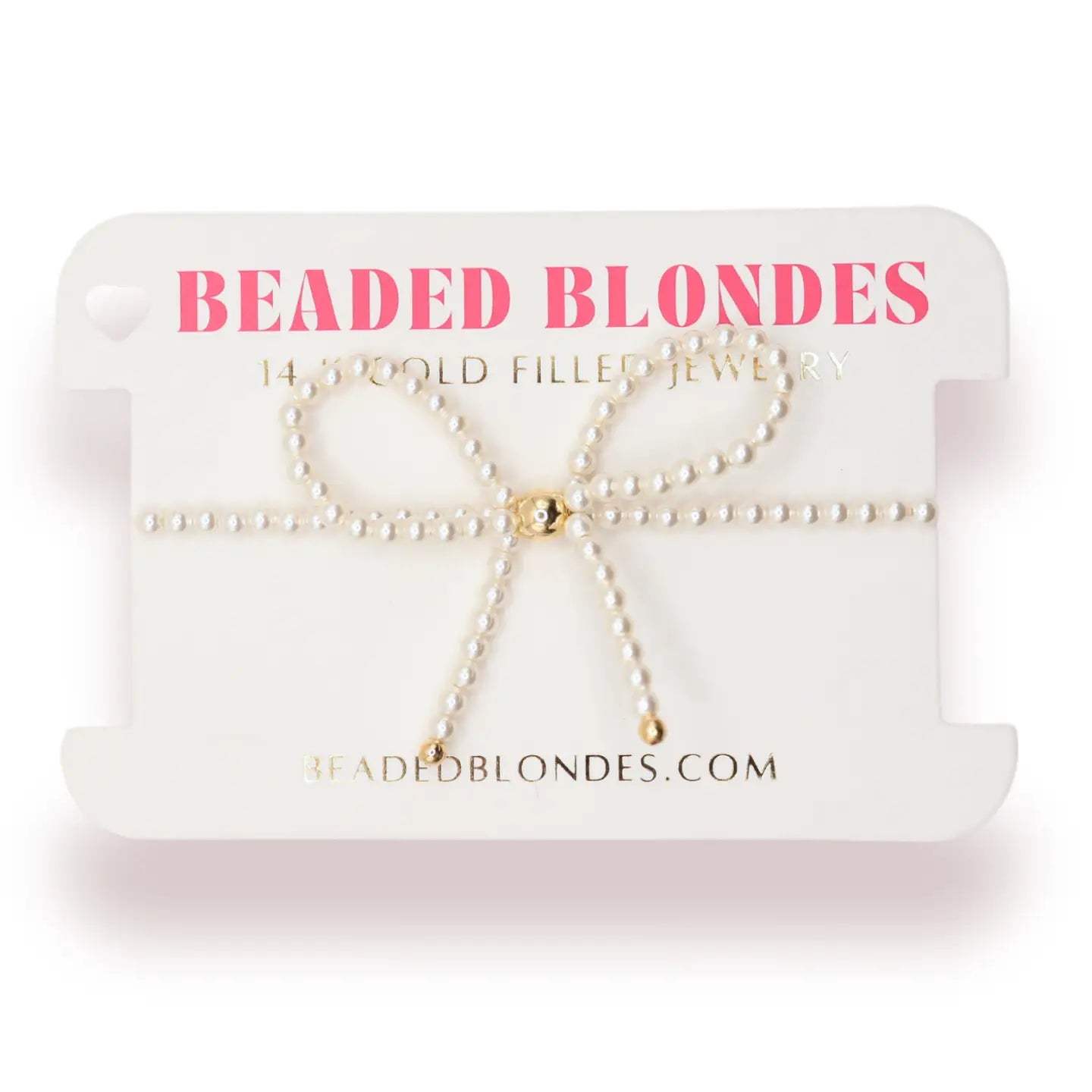 Pearl Bow Bracelet
