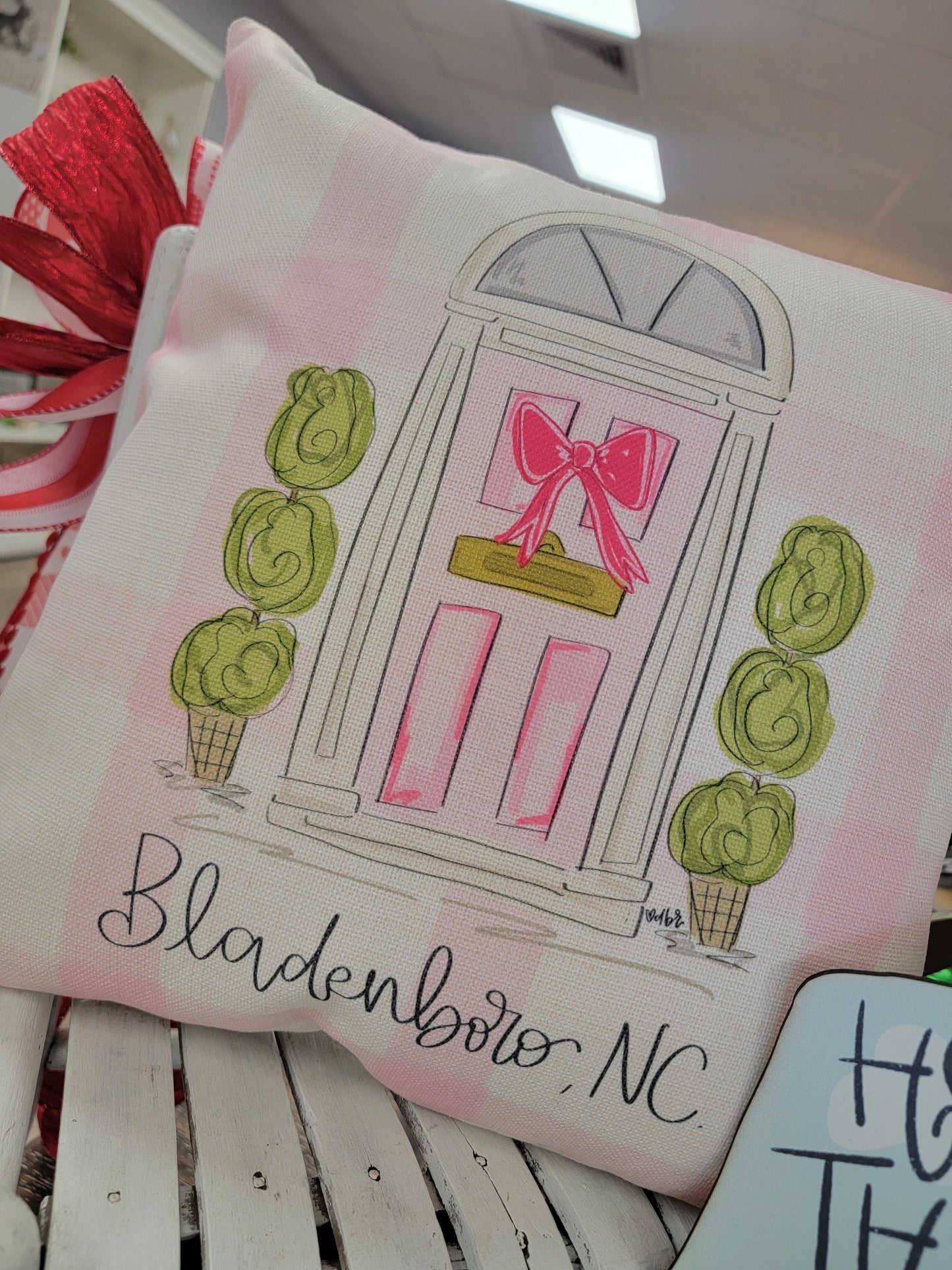 Pink Door Bladenboro Pillow