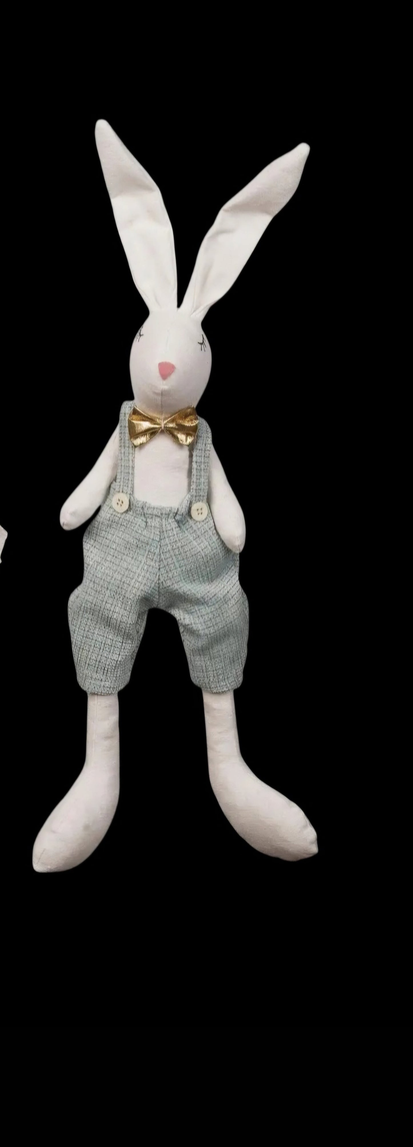 Boy Plush Sitting Bunny