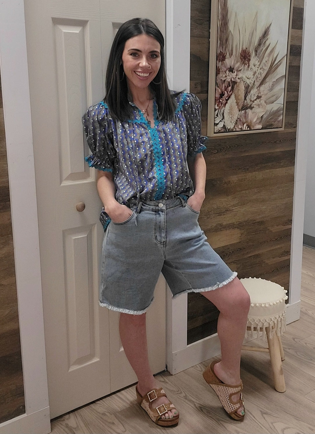 For the Love of Floral Top