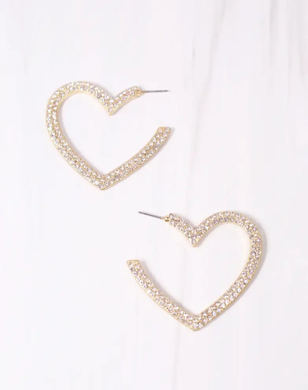 Braeden Heart Earrings