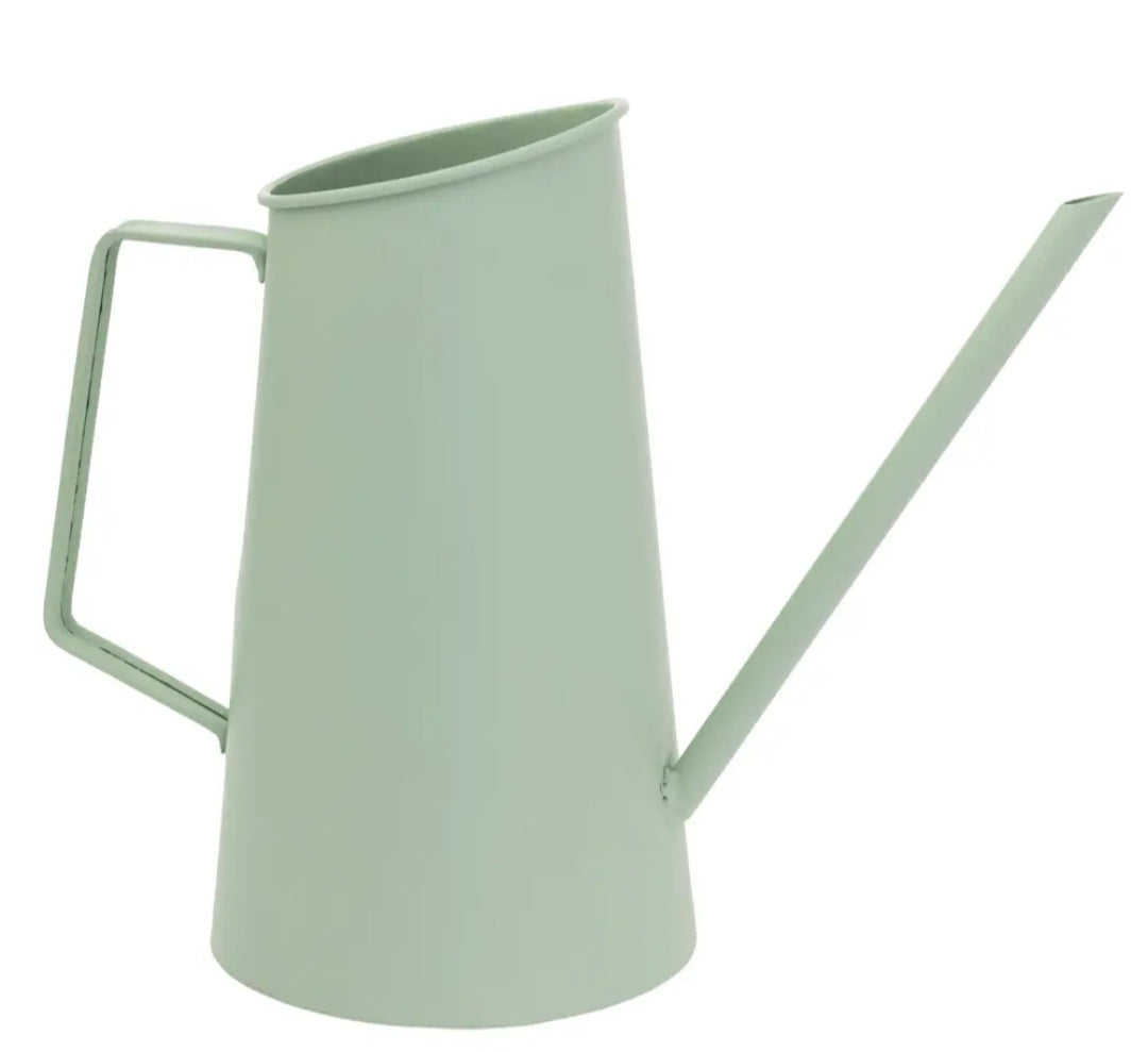 Sage Metal Watering Can