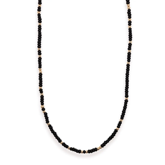 Black Sprinkle Necklace