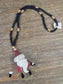 Santa Beaded Necklace