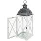 Crossbuck Farmhouse Wood Lantern