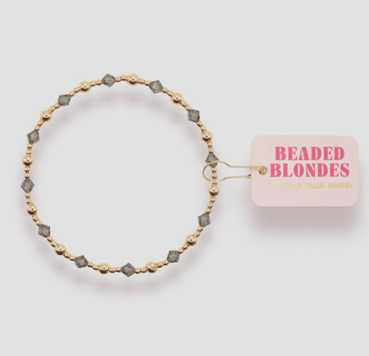 Ash Gray June Bracelet