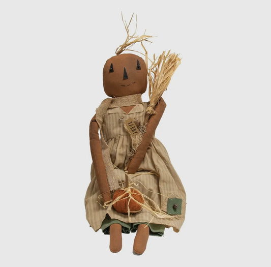 Tabby Pumpkin Doll
