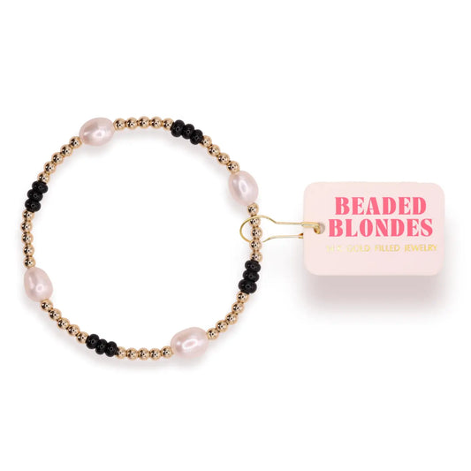 Beaded Pearl Poppi Bracelet