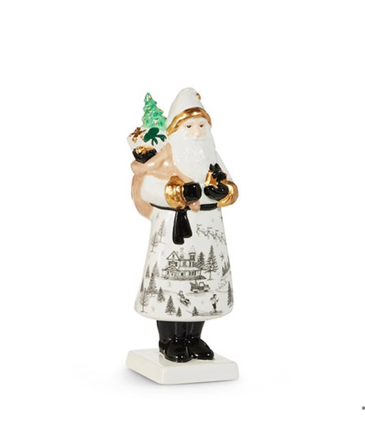 Black & Gold Santa
