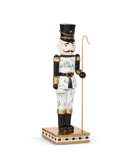 Black Toile Nutcracker