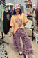 Wild About Lavender Leopard Pants