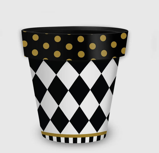 Checkerboard Medium Planter