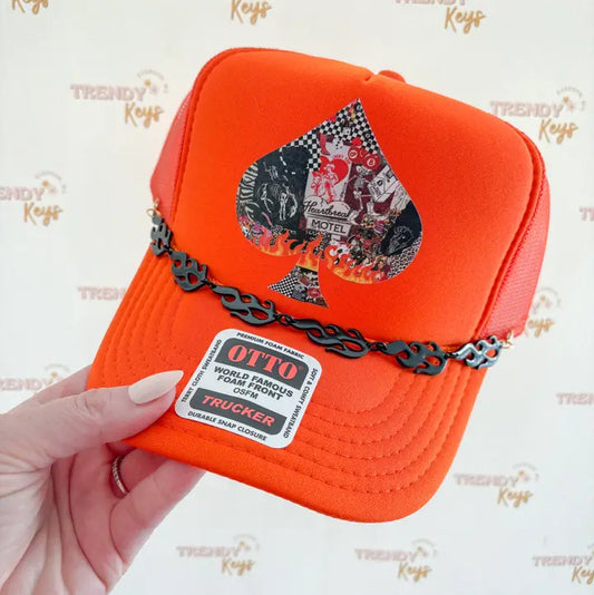 Edgy Spade Trucker Hat