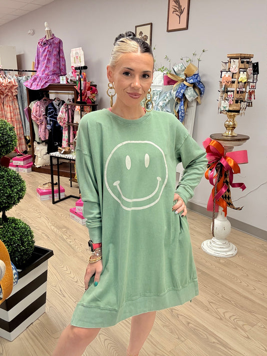 Stylin’ & Smilin’ Tee Dress