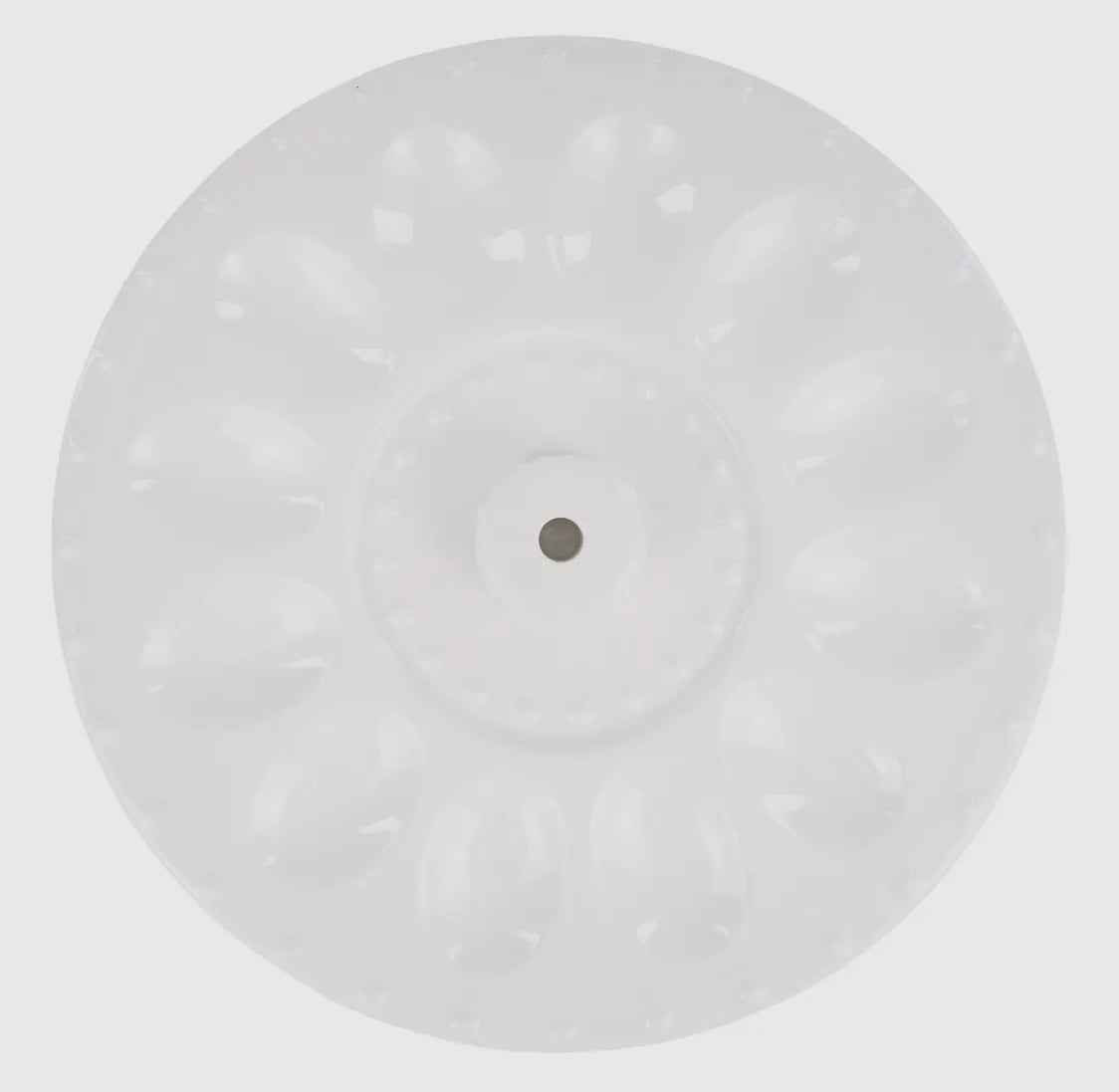 White Egg Plate