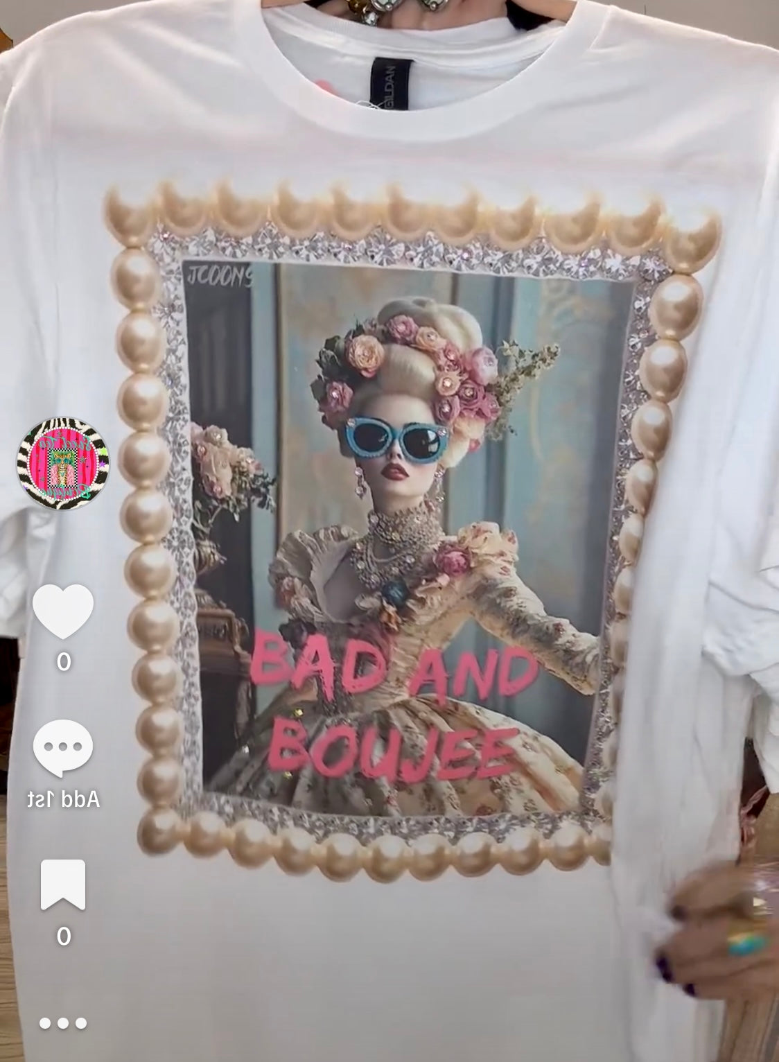 Bad and Boujee Blingy Tee