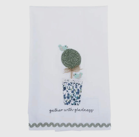 Gather with Gladness Tea Towel