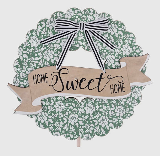 Floral Wreath Topper