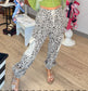Cheetah Print Joggers