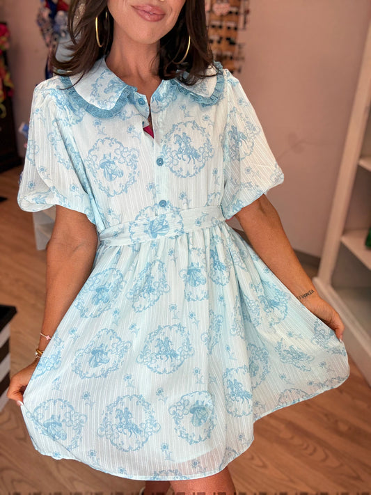 Blue & Beautiful Dress