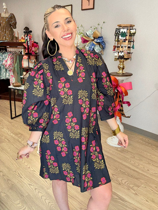 Florals of Fall Dress