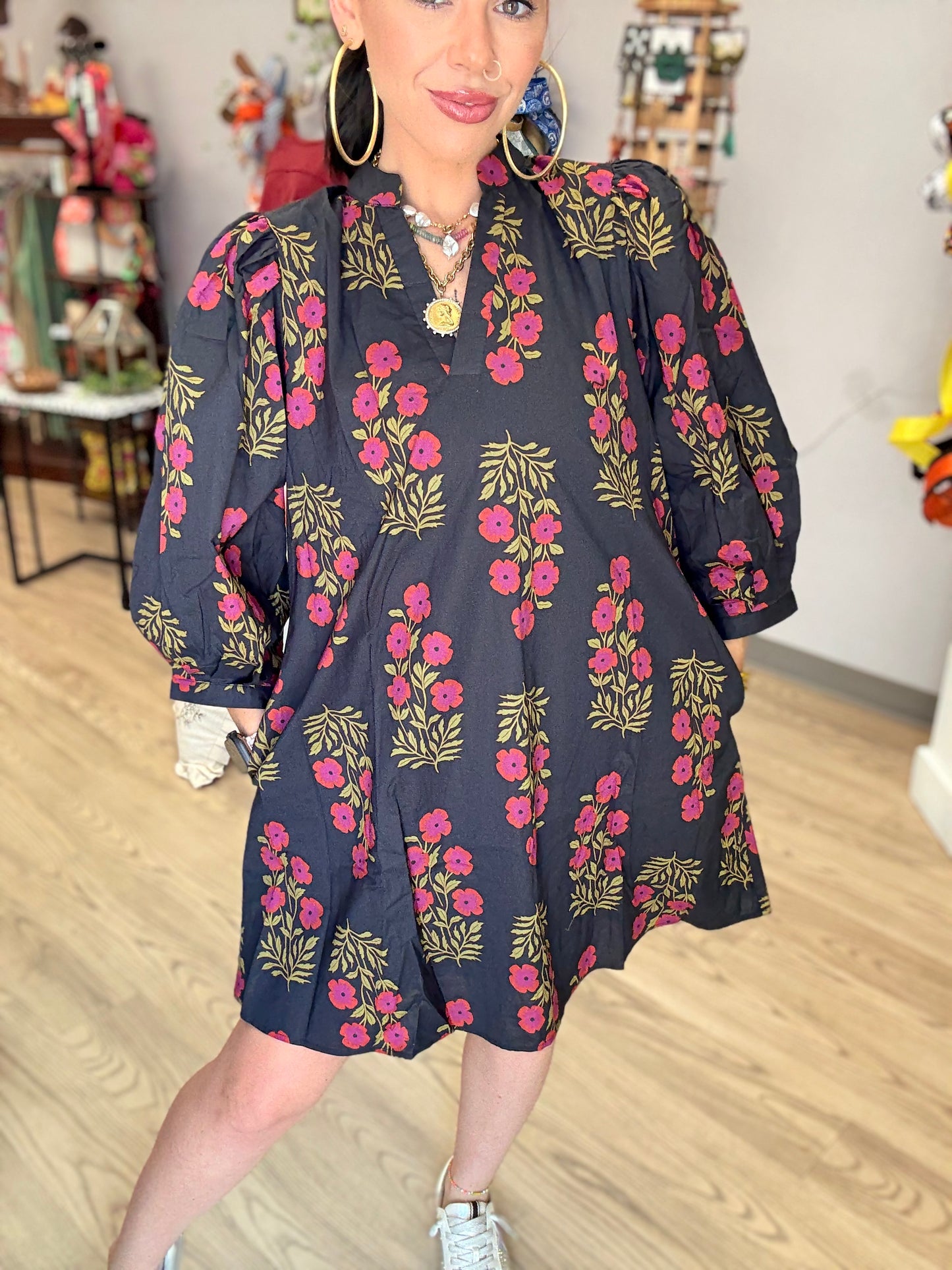 Florals of Fall Dress