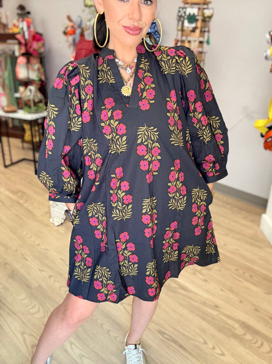 Florals of Fall Dress