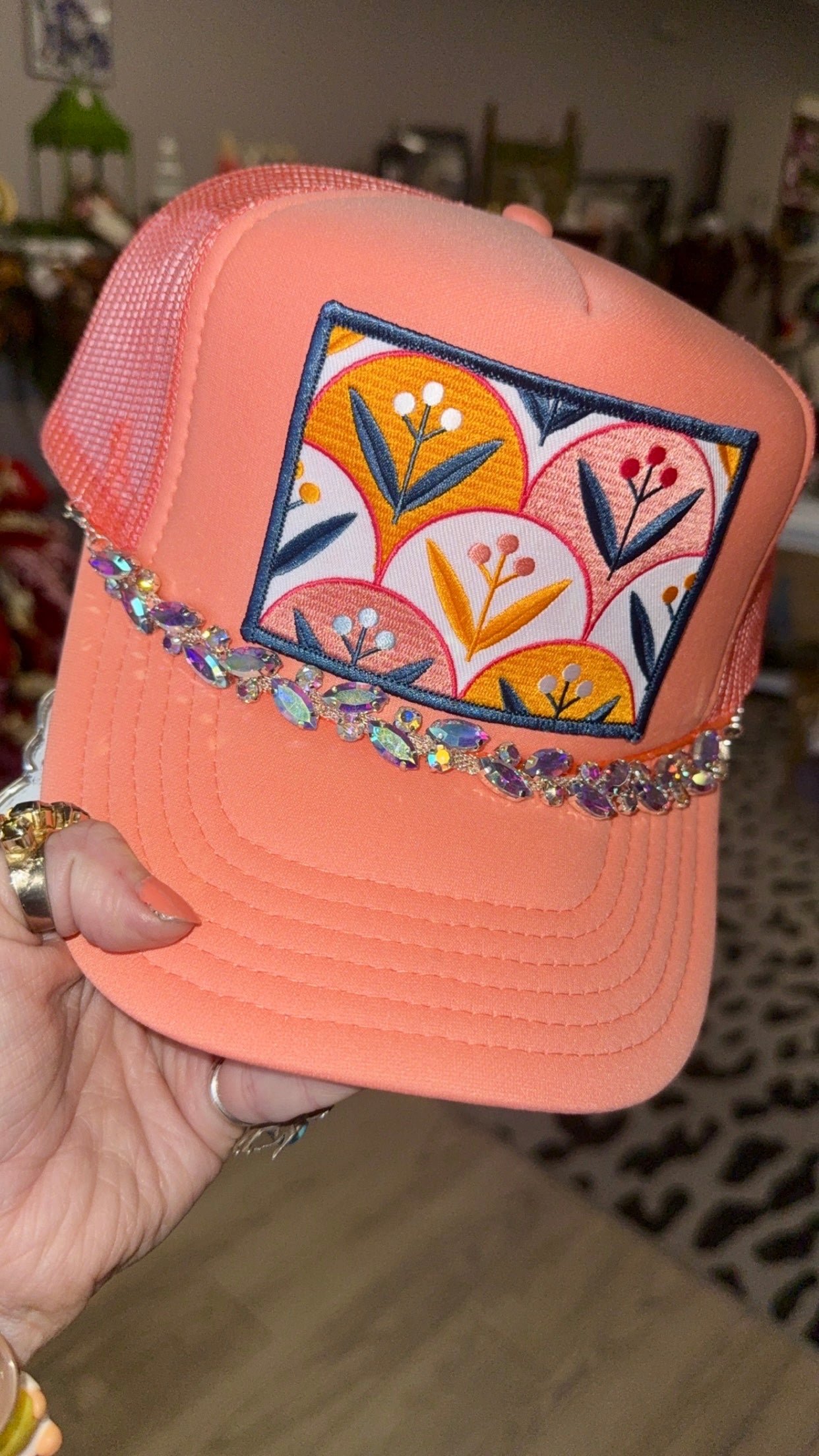 Magnolia Bling Hat